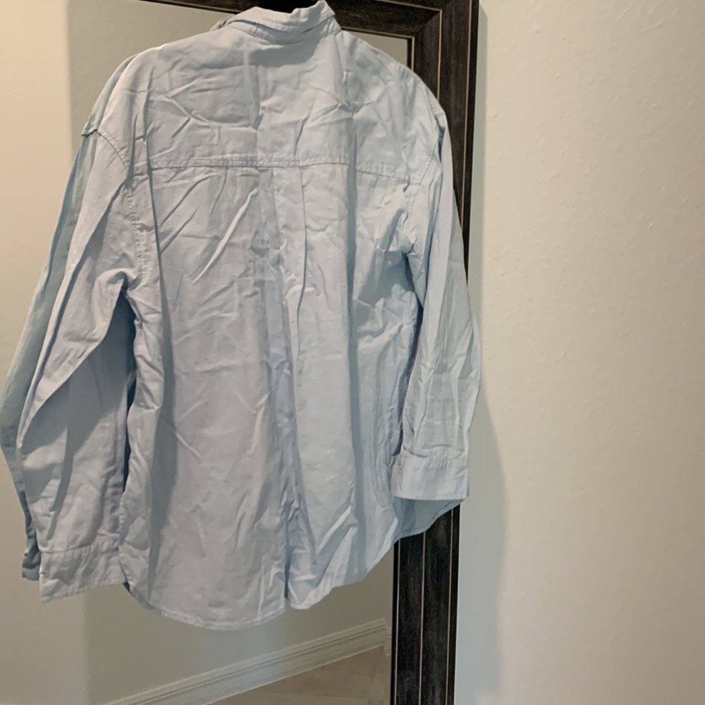 Universal Thread Light Blue Button Down - image 3